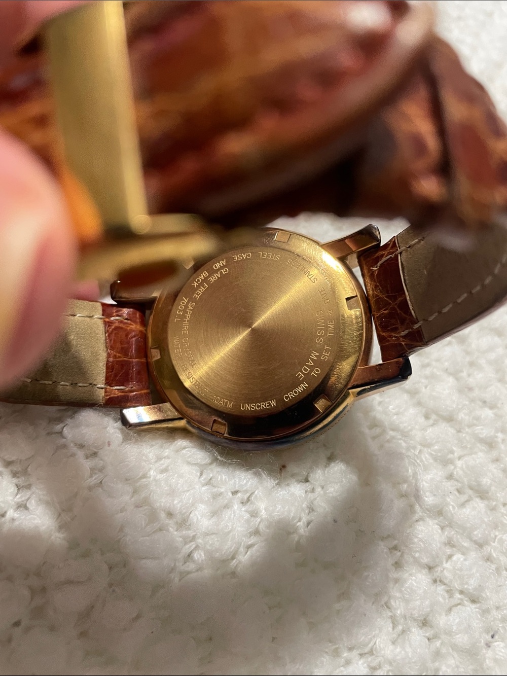 Lot of 2 Novelty Jewelry Store Banded Watches - Not Currently Running - Picture 5 of 5